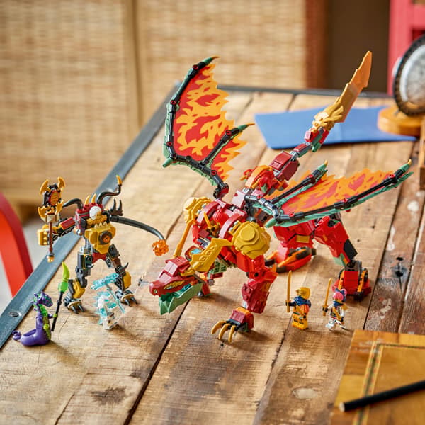 LEGO NINJAGO Wyldfyre Transformable Dragon Mech 71868