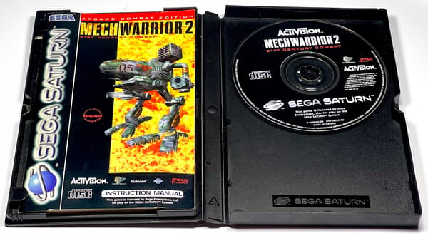 MechWarrior Mech Warrior 2 Sega Saturn