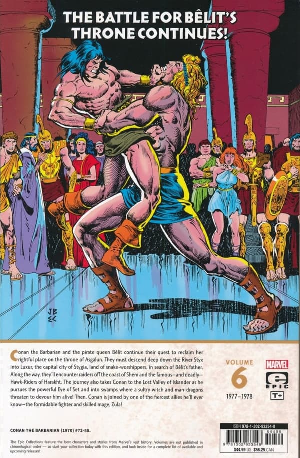 Conan the Barbarian: Epic Collection – The Original