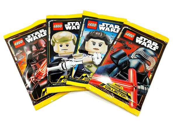 LEGO STAR WARS CARDS. SERIES 1. 4 PACKETS / 20 CARDS
