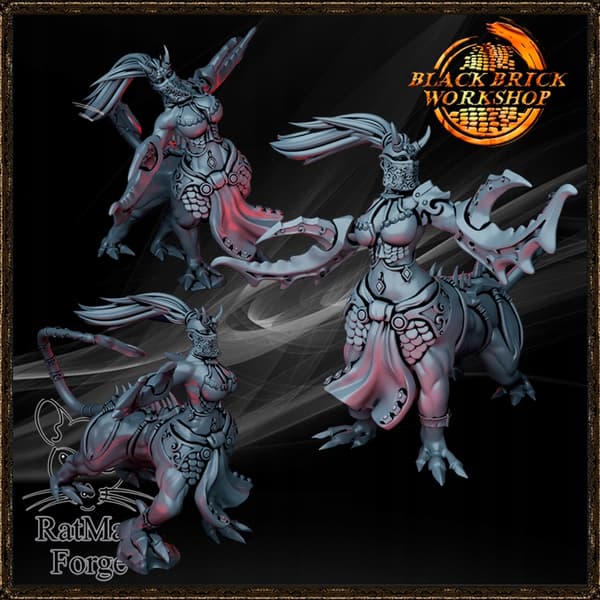 Djinn Fiends |Ratman Forge| – 1 model. Select a variant.