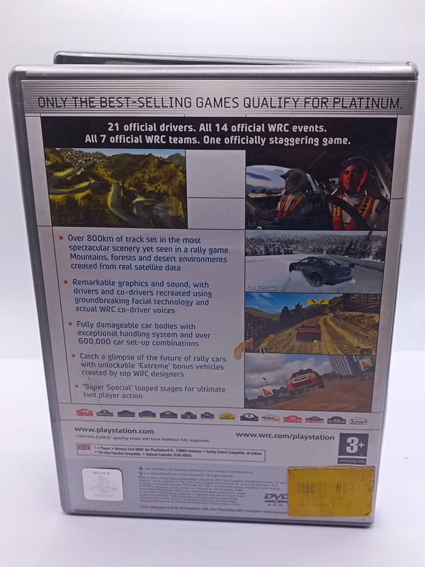 WRC II EXTREME GAME FOR PS2