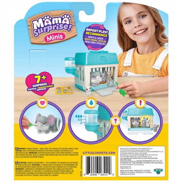 LITTLE LIVE PETS MAMA SURPRISE MINI MICE INTERACTIVE PLUSH TOY