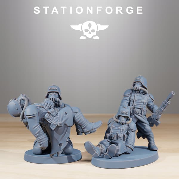 Grim Guard The Fallen – Station Forge – 3D-utskrift