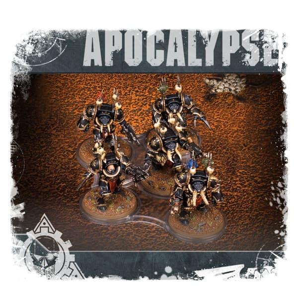 Warhammer 40 000 Apocalypse 40 mm förflyttningsbrickor