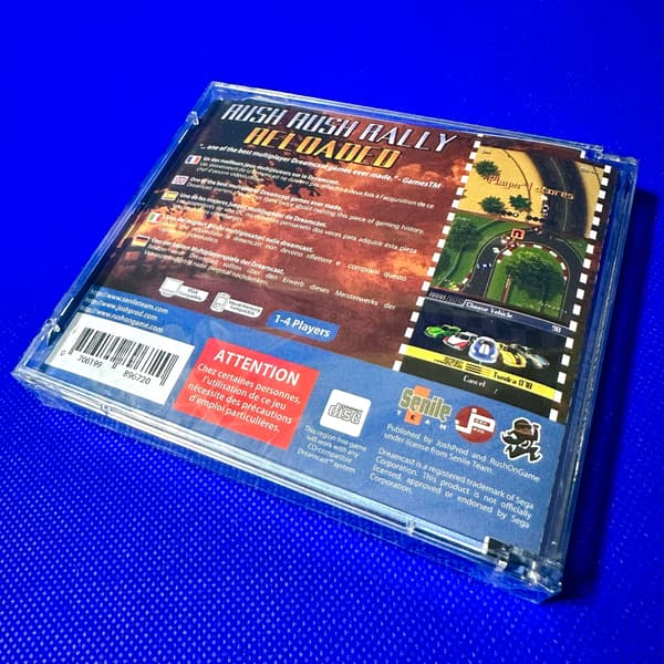 Rush Rush Rally Reloaded | SEGA DREAMCAST | NEW | SEALED