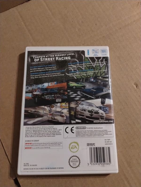 Need for Speed Pro Street for Nintendo Wii