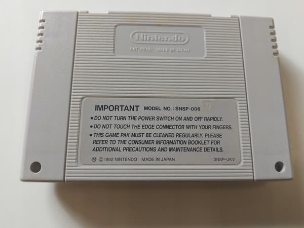 THE INCREDIBLE CRASH DUMMIES SNES PAL NINTENDO ENG