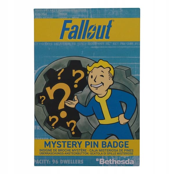 FALLOUT PIN BADGE MYSTERY PIN