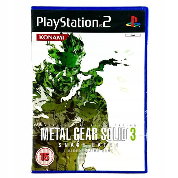 Metal Gear Solid 3: Snake Eater | PLAYSTATION 2 | PS2 | 3xA SET | NEW