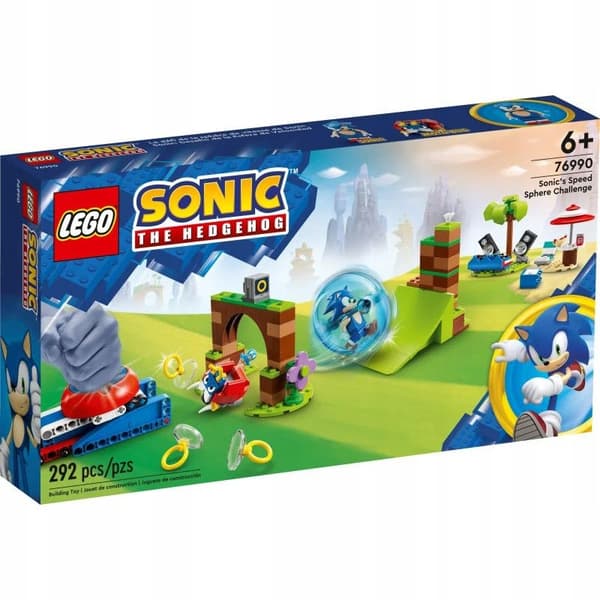 LEGO 76990 Sonic the Hedgehog – Sonic – The Speeding Ball Challenge