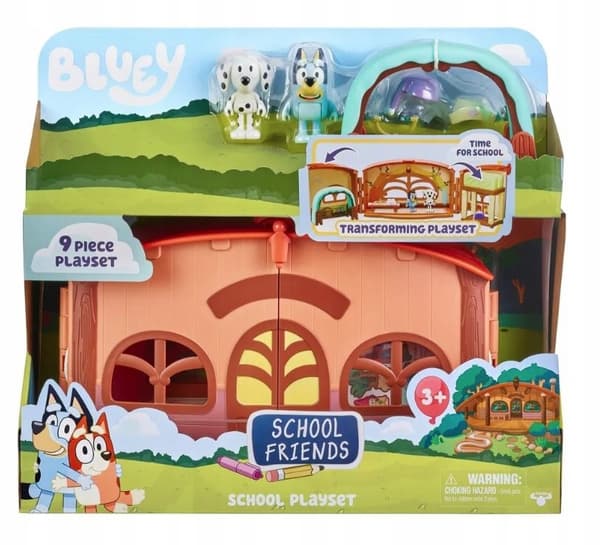 Bluey Figures – School Play Set