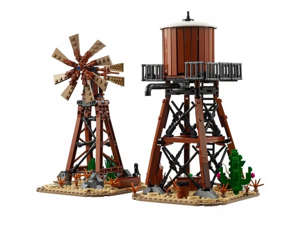 LEGO BrickLink Designer Programme 910044 – Wild West Train Building Set