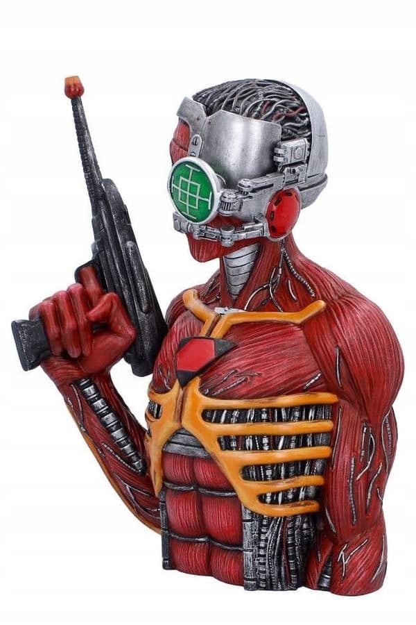IRON MAIDEN BUST FROM SOMEWHERE IN TIME