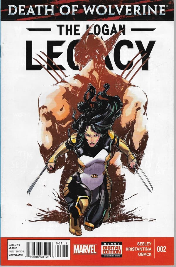 Marvel: Death of Wolverine – Logan’s Legacy Comic Book 1–7/2014