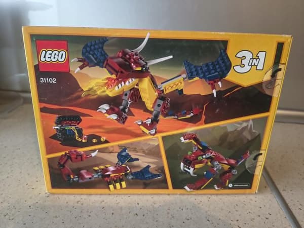 LEGO 31102 Creator 3-in-1 – Fire Dragon NEW SET