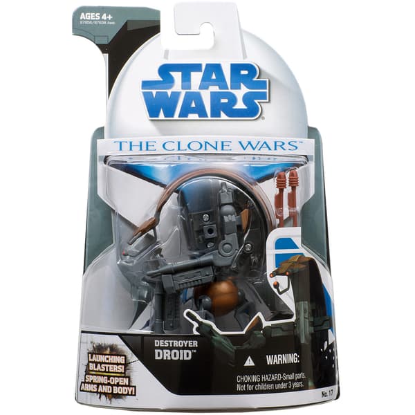 Destroyer Droid figurine from *The Clone Wars* series