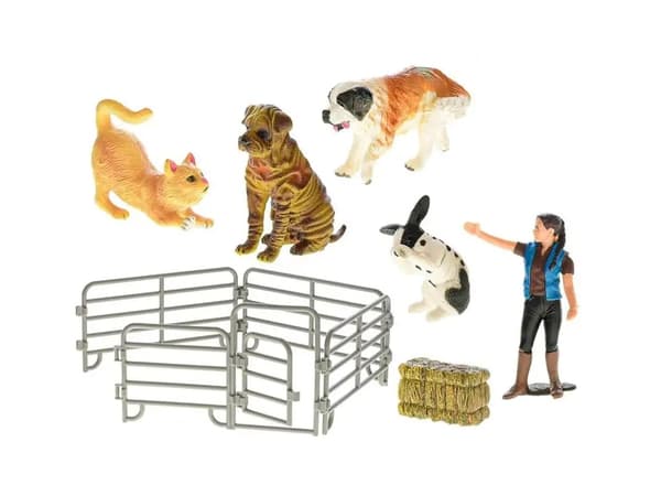 Zoolandia: Little Animals Farm Set with Accessories