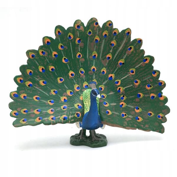 5x Hand-Painted Lifelike Birds Simulation Educational Toy Model in D-Style