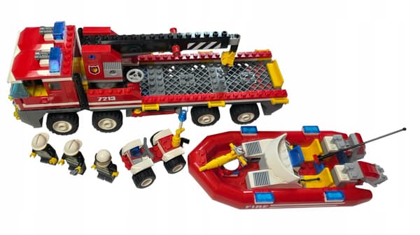 LEGO CITY 7213 Off-Road Fire Engine – second-hand set