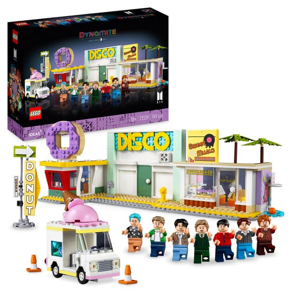 LEGO Dynamite BTS 21339 set, 749 pieces