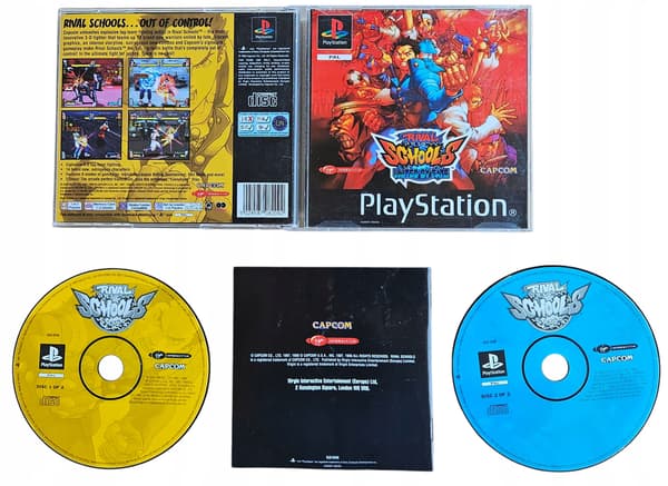 RIVAL SCHOOLS PSX PS1 PS2 RIVAL SCHOOLS PLAYSTATION