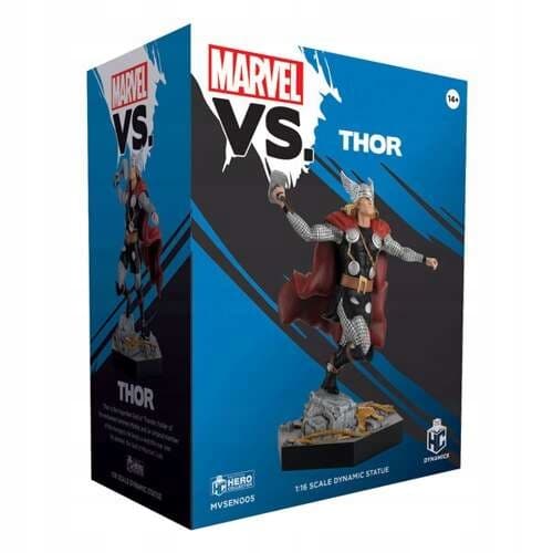 THOR AVENGERS 1:16 SCALE FIGURINE BY EAGLEMOSS – COLLECTOR’S ITEM ON A HAMMER BASE