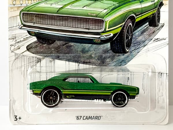 HOT WHEELS – 67 CAMARO (B21)