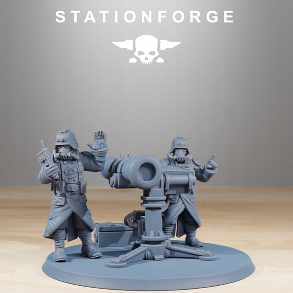 GrimGuard Battle Weapons – Station Forge – 3D-utskrift