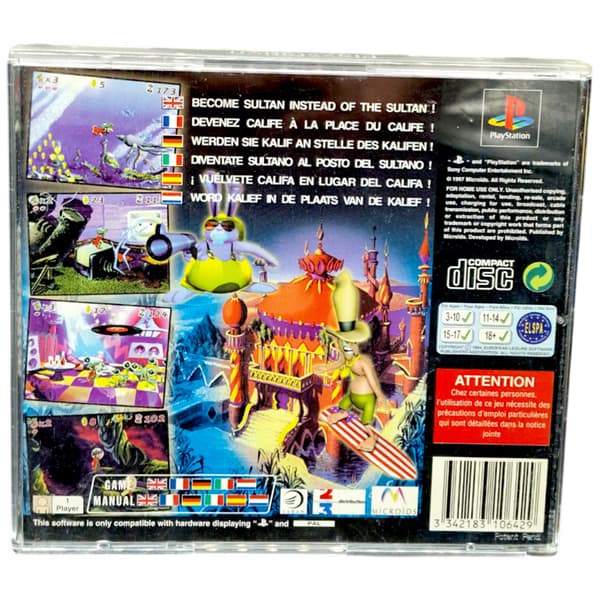 Iznogoud PlayStation PSX PS1