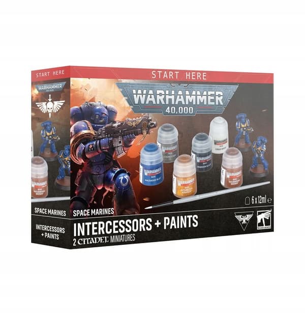 Games Workshop S/M INTERC Game Set + paints PL/DE/FR/IT/NL/CZ