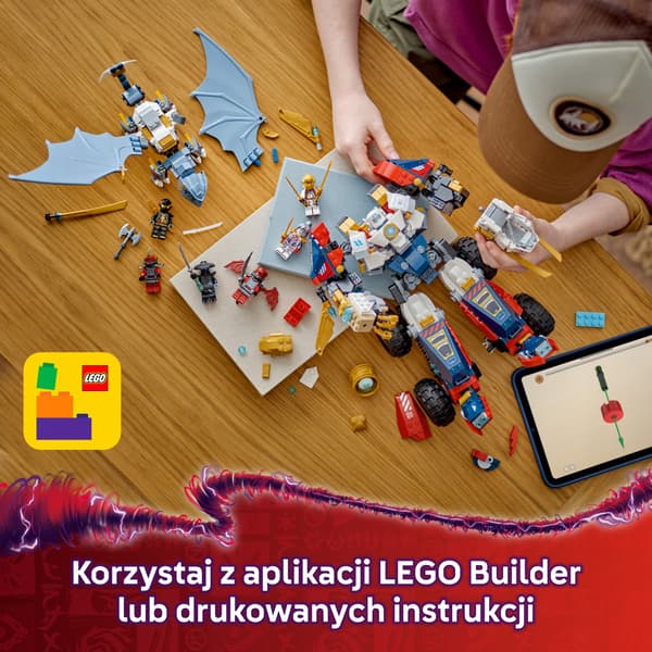 LEGO NINJAGO Zane’s Multifunctional Ultramech 71834
