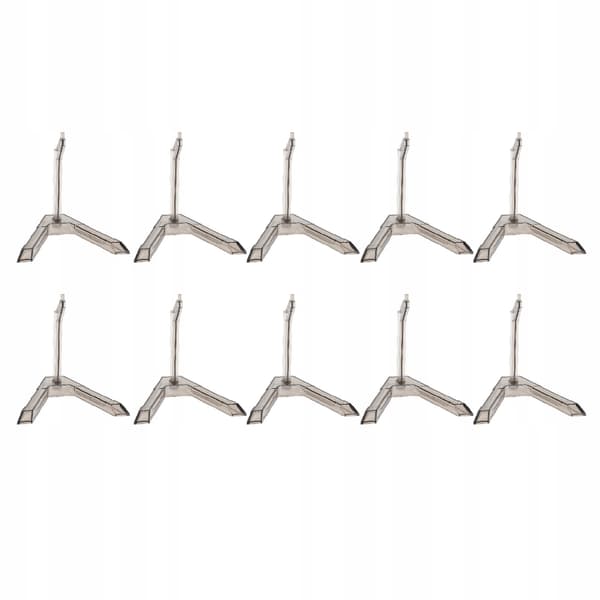 Universal figure display stand, 10-piece set. Display stand for model figures up to 1/144 SD scale