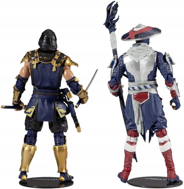 Mortal Kombat 11 Scorpion and Raiden Figures