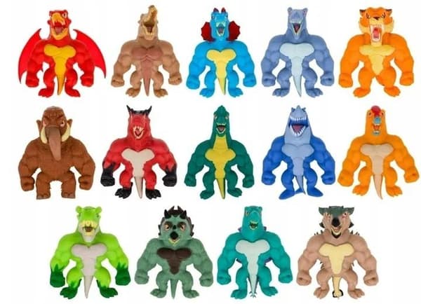 MONSTER FLEX MonsterFlex DINO RUBBER FIGURES – new