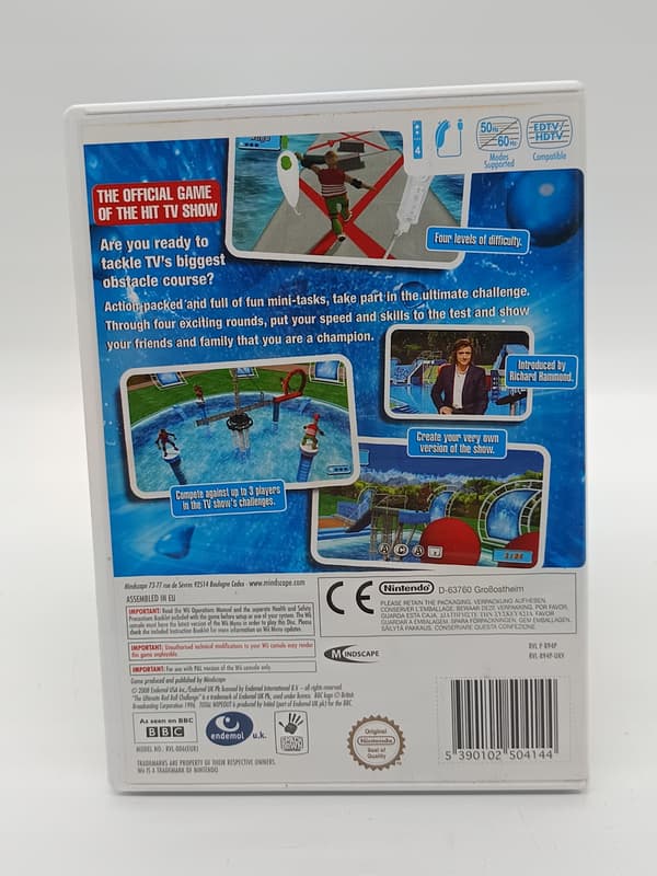 WII THE ULTIMATE RED BALL CHALLENGE Nintendo Wii boxed set