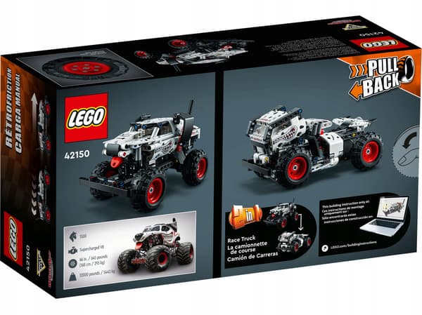 LEGO TECHNIC Monster Jam Mutt Dalmatian 42150