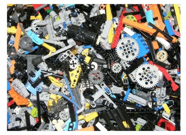 Lego Technic MIX – original bricks, 0.5 kg 0.5kg