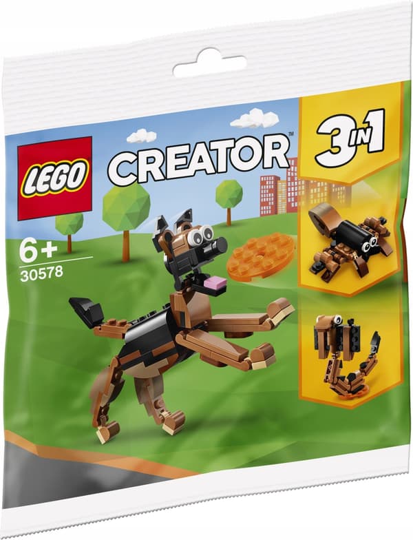 LEGO CREATOR GERMAN SHEPHERD 3-in-1 30578 POLYBAG