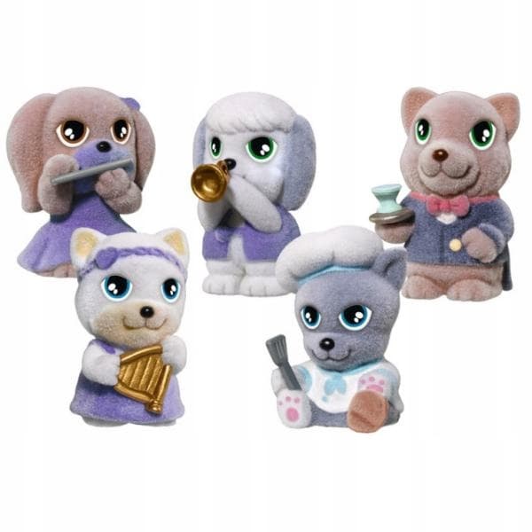 CHI CHI BAL POUCH – FLOCKED FIGURINE, 10 + 1 PCS