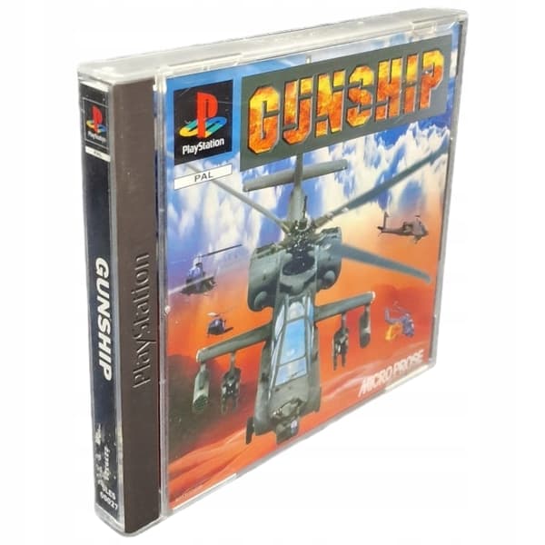 Gunship (PSX, PS1) – ONE-OF-A-KIND