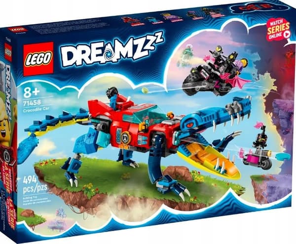 LEGO DREAMZzz 71458 Crocodile Car