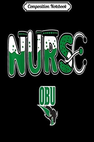Composition Notebook: Oklahoma Baptist Bison Nurse Things – Team Tailgate G