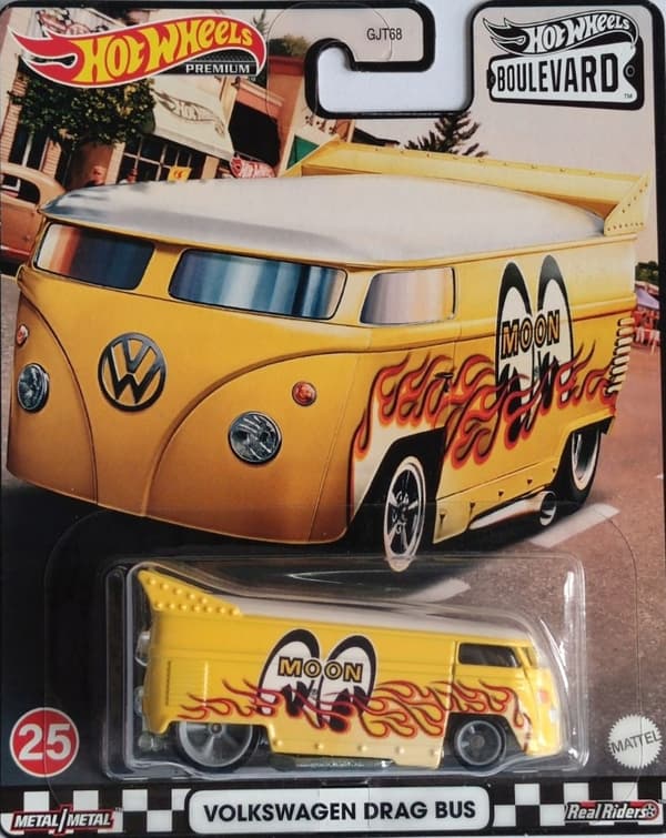 Hot Wheels Premium Boulevard Volkswagen Drag Bus MOON - GRL93
