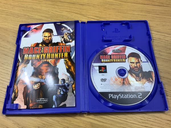 MACE GRIFFIN BOUNTY HUNTER – the perfect game – complete PS2 set