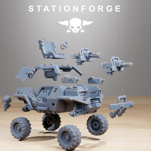 Socratis Stormrider – Station Forge – 3D-utskrift