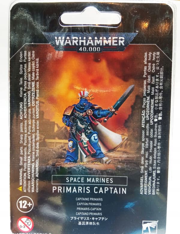 WARHAMMER 40K – SPACE MARINES PRIMARIS-KAPTEN