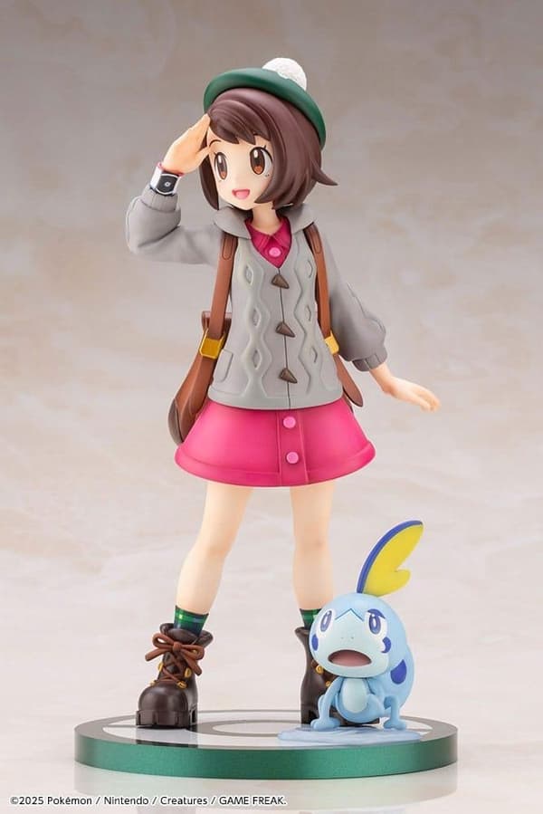 POKEMON Gloria and Sobble – ARTFXJ 1/8 scale figure, 21 cm