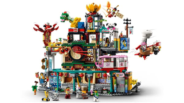 LEGO Monkie Kid 80036 Lantern City