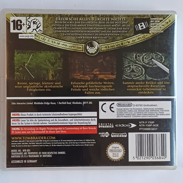Tomb Raider Underworld, Nintendo DS